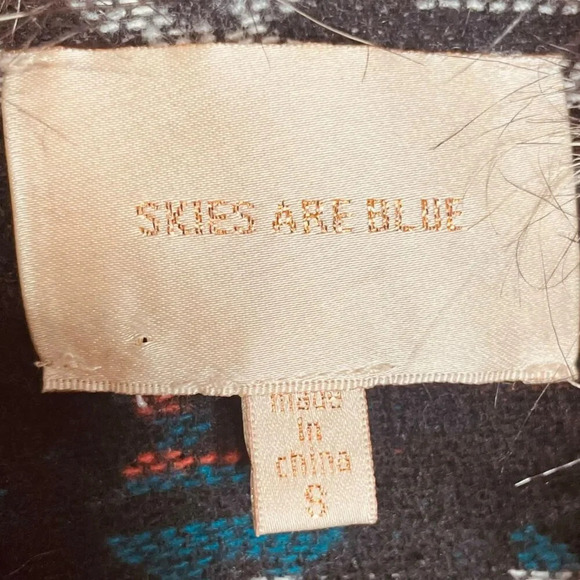 Skies Are Blue by Anthropologie Aztec Coat - Picture 3 of 13